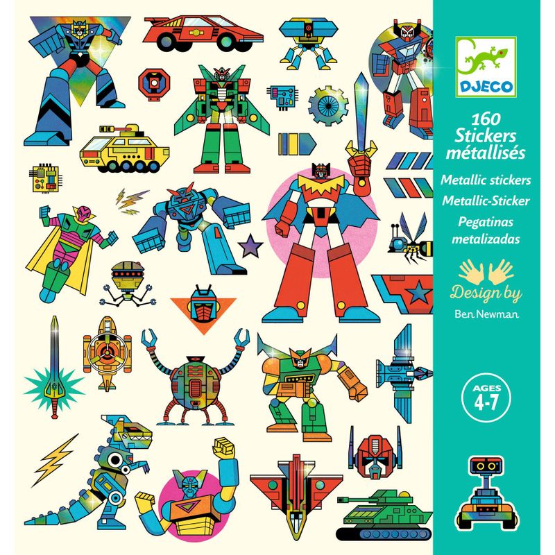 Stickers Robots FSC MIX