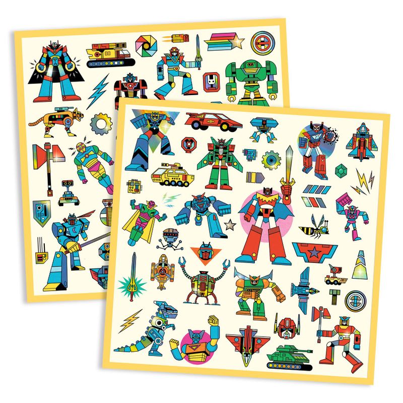 Stickers Robots FSC MIX