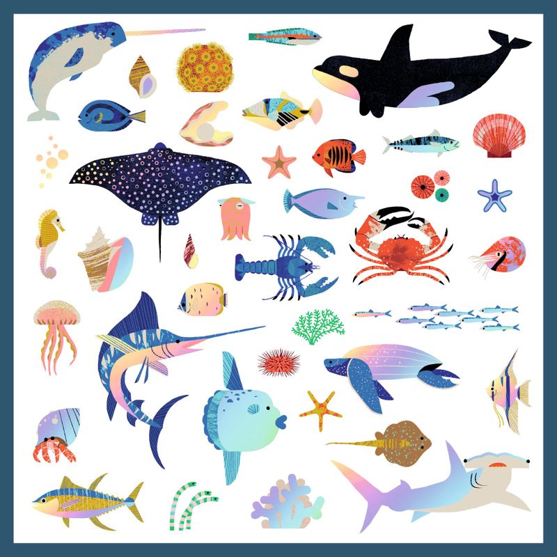 Stickers - Ocean FSC MIX