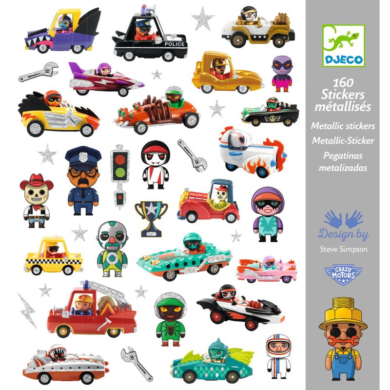 Stickers - The World of CRAZY MOTORS