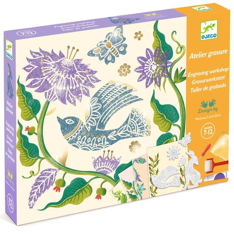 Engraving Workshop - Passionflower