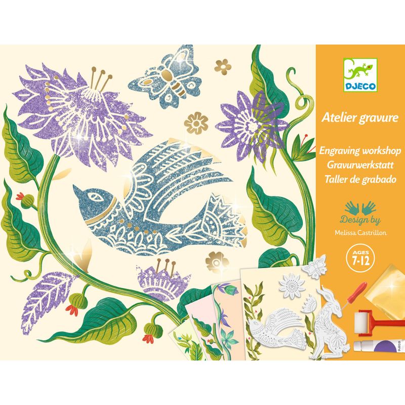 Engraving Workshop - Passionflower