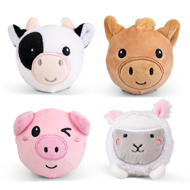 Farm Animal Bouncy Plushies Sensory Toys