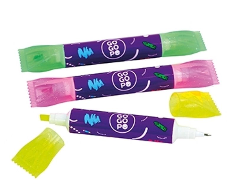 GOGOPO 2 in 1 Highlighter Ballpen