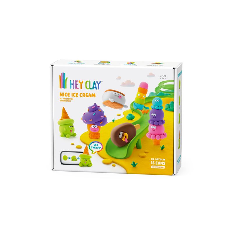 Hey Clay Nice Ice Cream- 15 cans