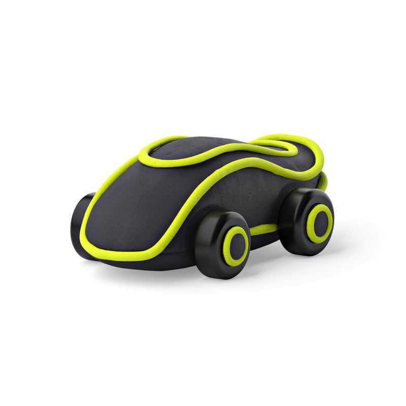 Motors - Yellow Cyber Car