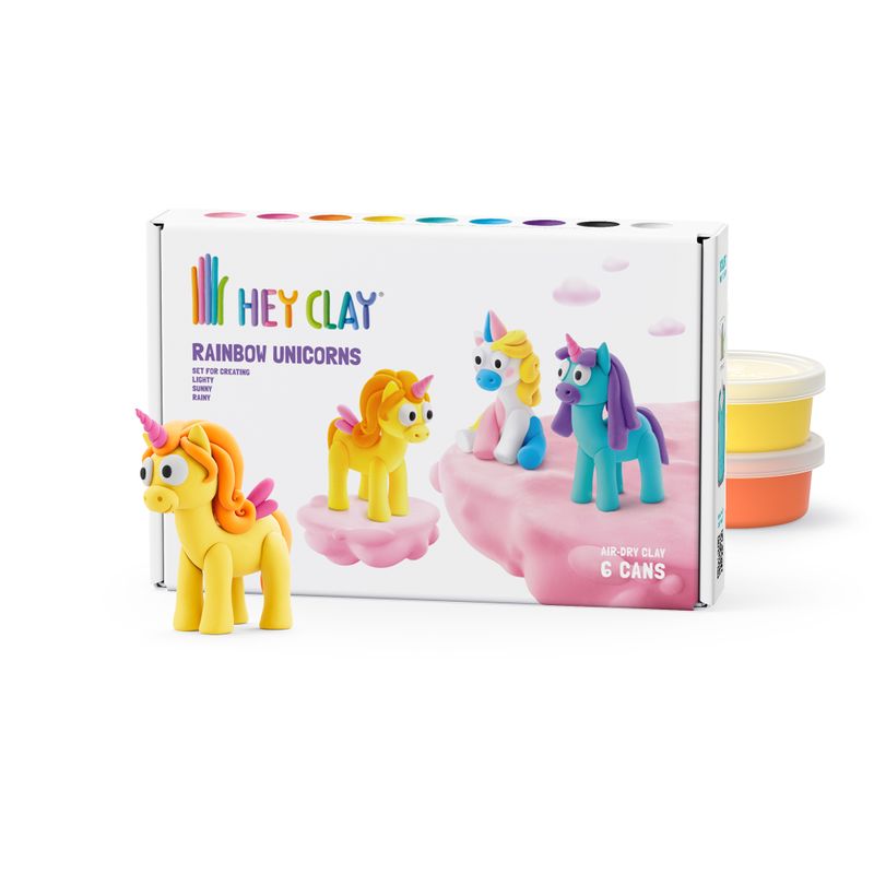 Lighty, Sunny and Rainy Rainbow Unicorns - 6 cans
