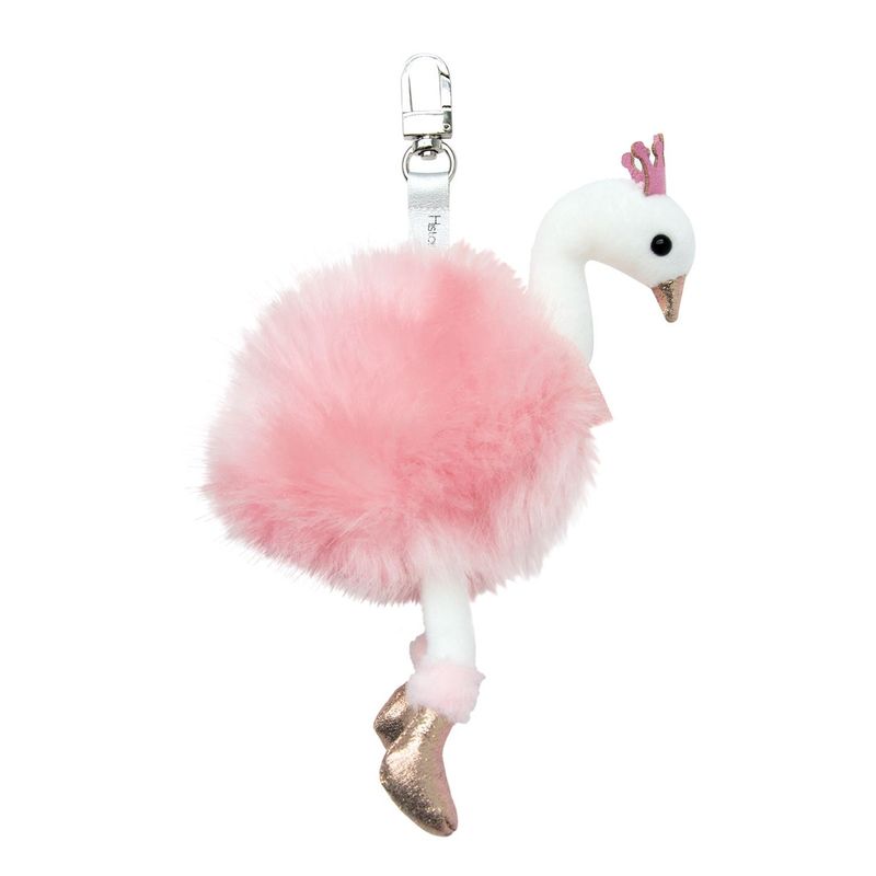 key-ring-pink-swan