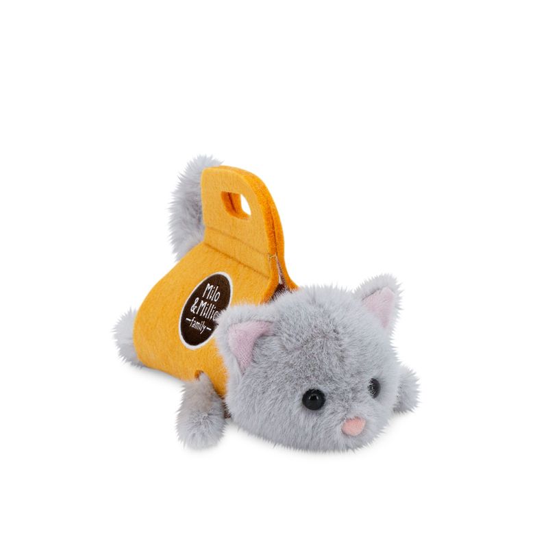 Plush toy, Milo&Millie, Milo the Grey Cat (13cm)