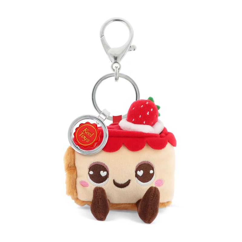 Keeleco Bag Charm Strawberry Cake 12cm