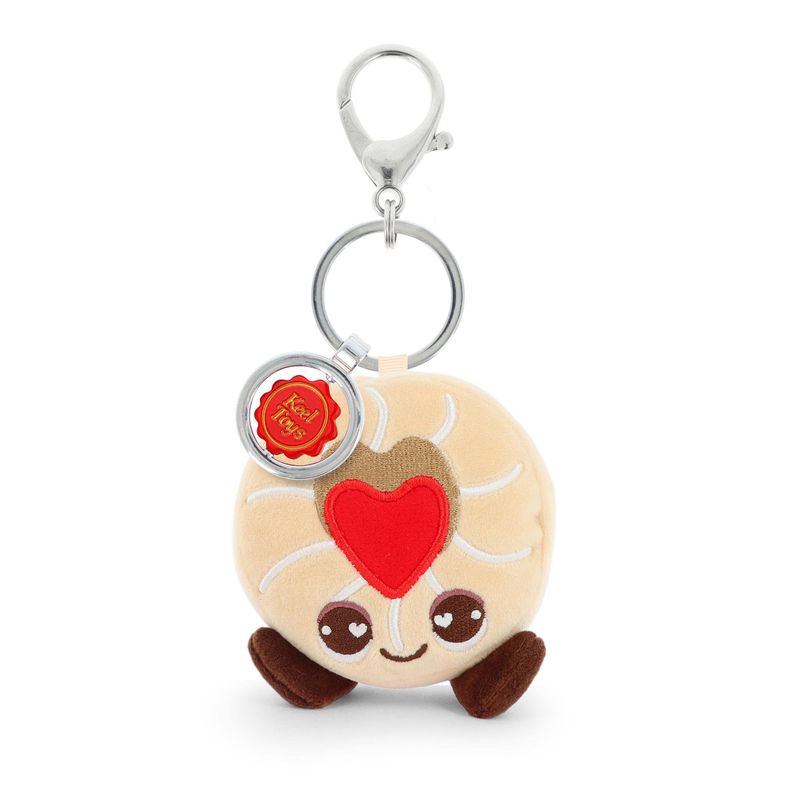 Keeleco Bag Charm Jammy Biscuit 12cm