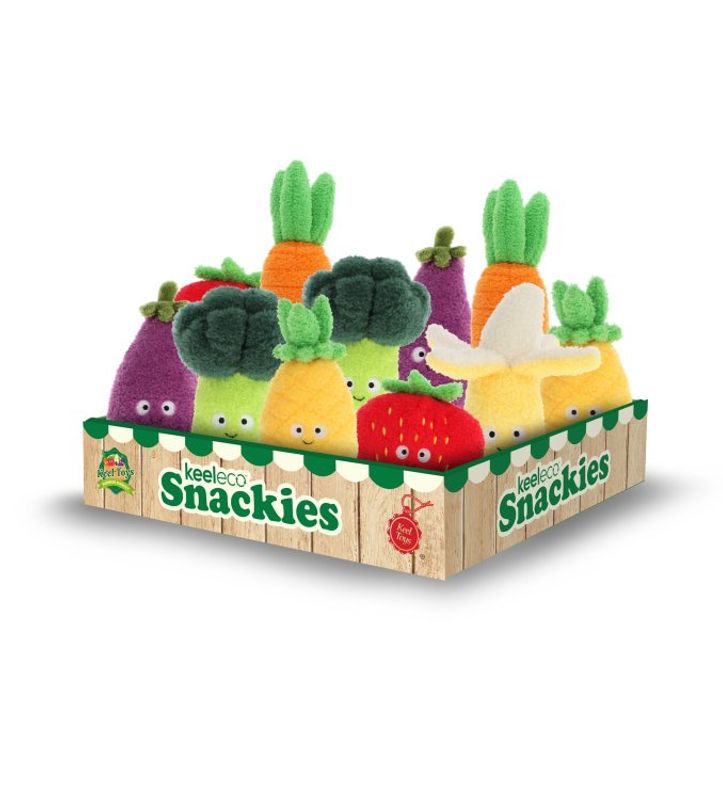 Keeleco Snackies Fruit & Veg 6 Asstd 12cm