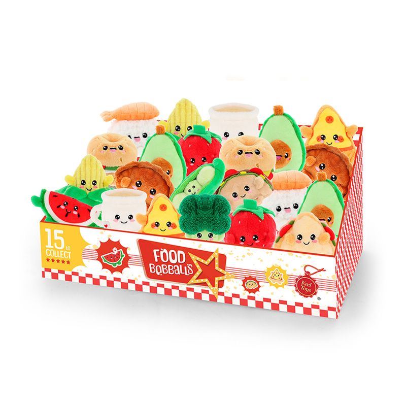 8cm Food Bobballs 15 Asstd