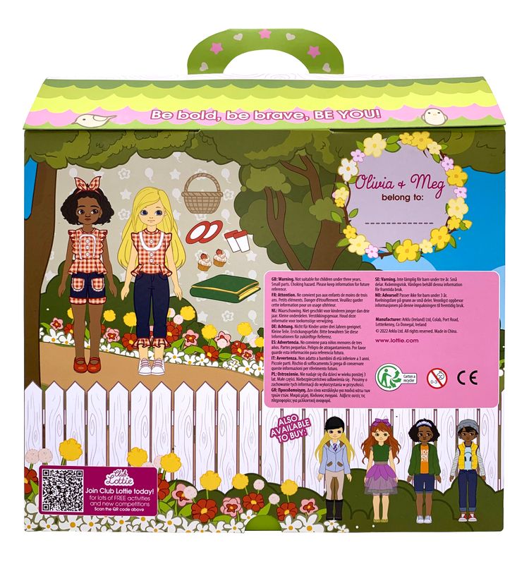 Picnic in the Park Multipack 2 Dolls & set
