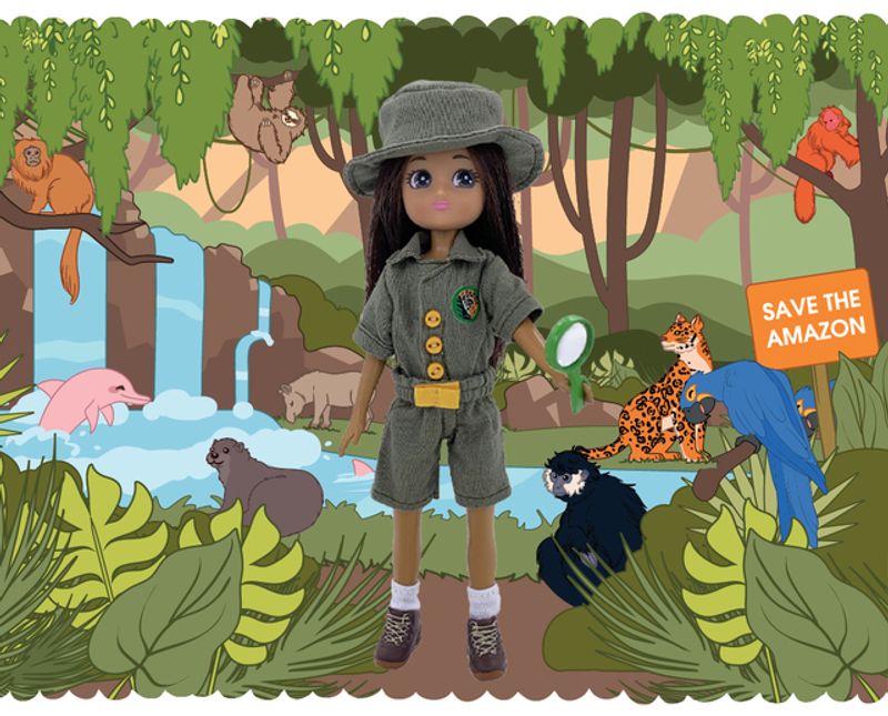 Rainforest Guardian Doll