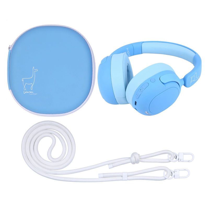 Anc Hybrid Headphones - Blue