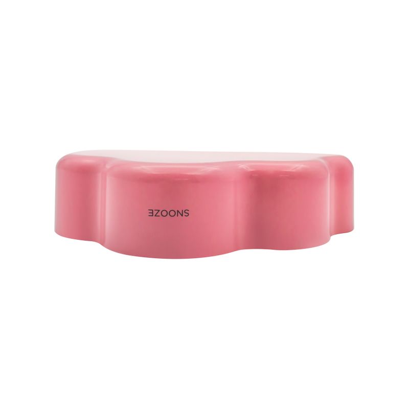 Digital Cloud Alarm Clock With Thermometer and Ambient Light - Rose