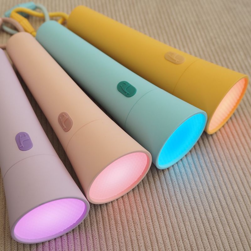 Flashlight - Dimmable and Color Changing Function - Purple