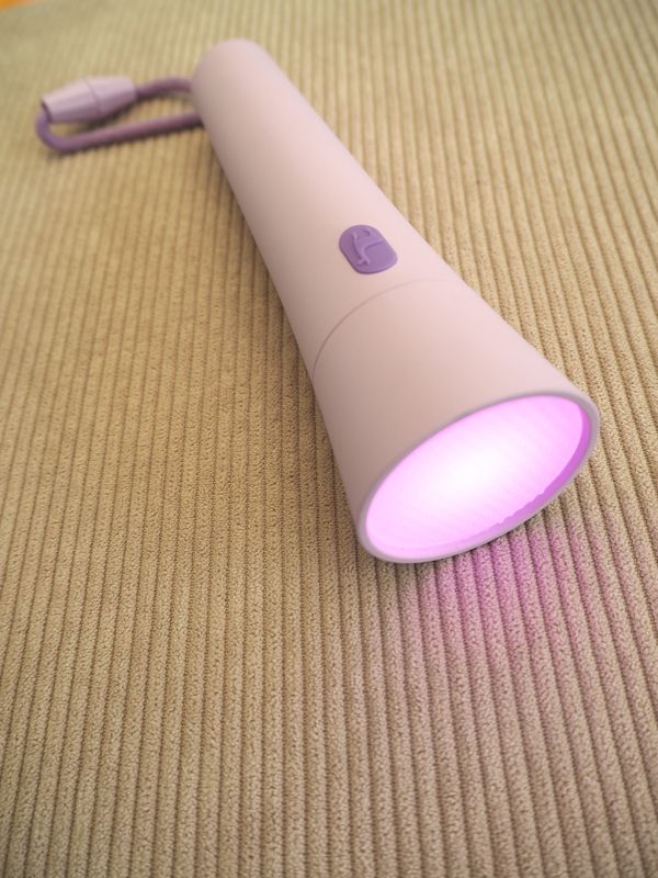 Flashlight - Dimmable and Color Changing Function - Purple