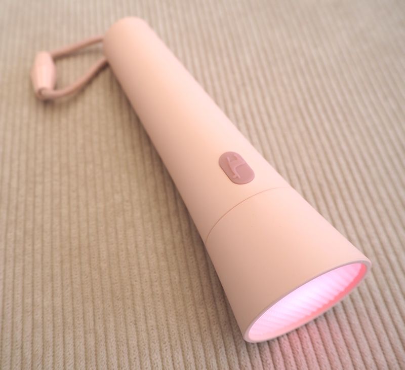 Flashlight - Dimmable and Color Changing Function - Rose