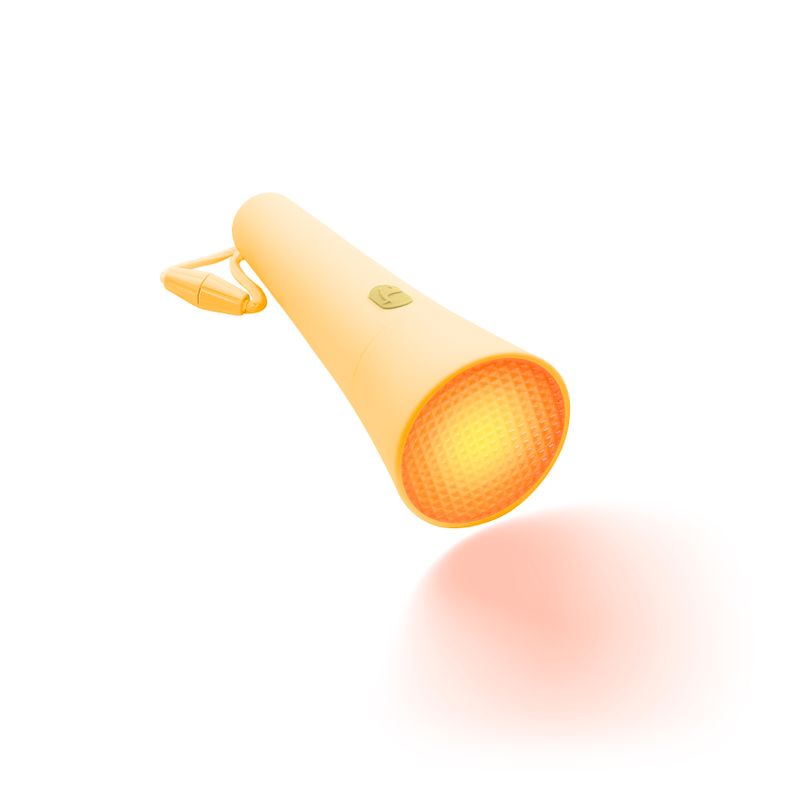 Flashlight - Dimmable and Color Changing Function - Yellow