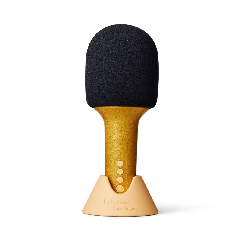 Lalarma Glitter Grove Microphone  - Gold