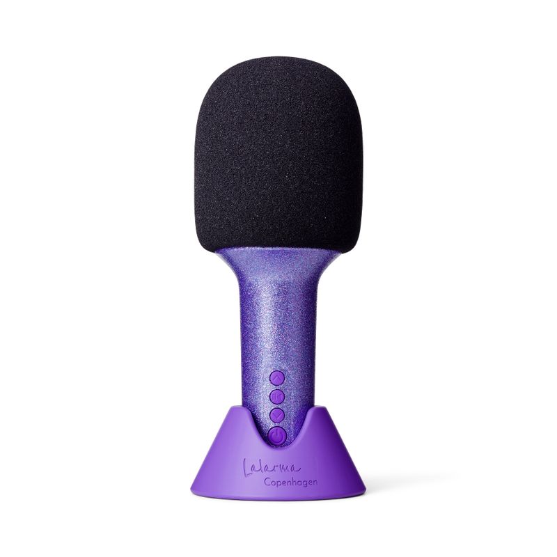 Lalarma Glitter Grove Microphone  - Purple
