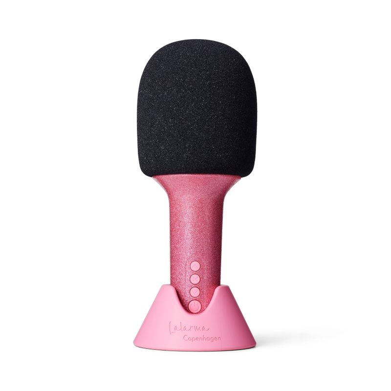 Lalarma Glitter Grove Microphone  - Rose