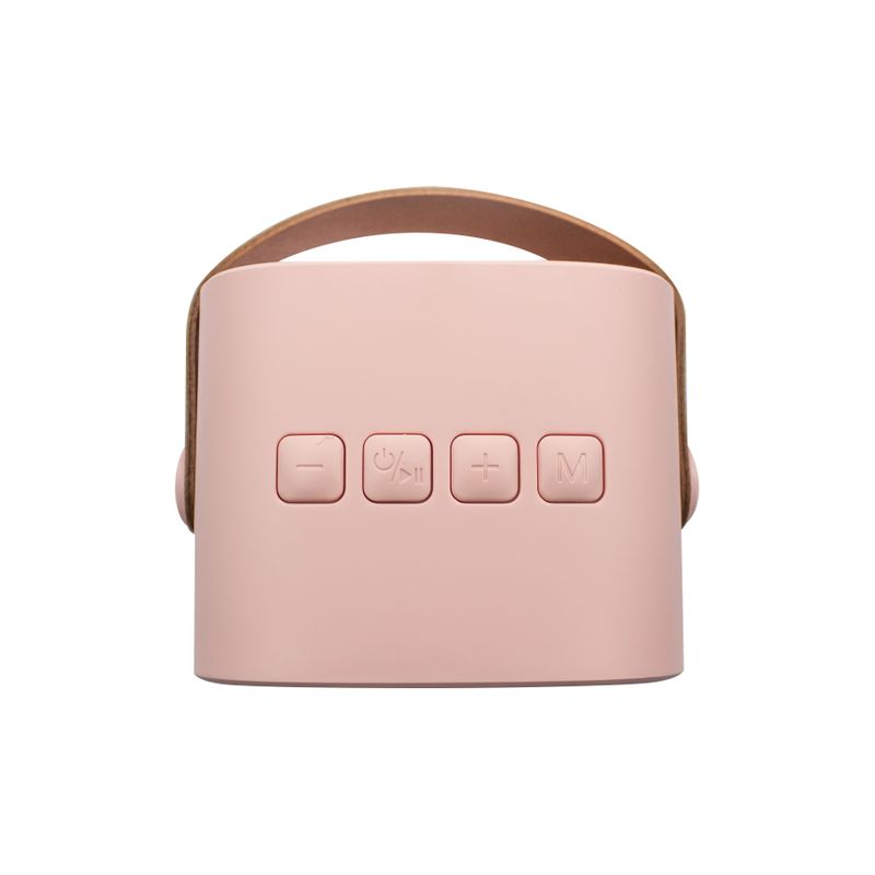 Bluetooth Speaker With Wireless Microphone - Rose