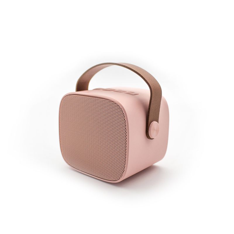 Bluetooth Speaker With Wireless Microphone - Rose