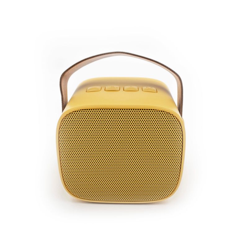 Bluetooth Speaker With Wireless Microphone - Yellow