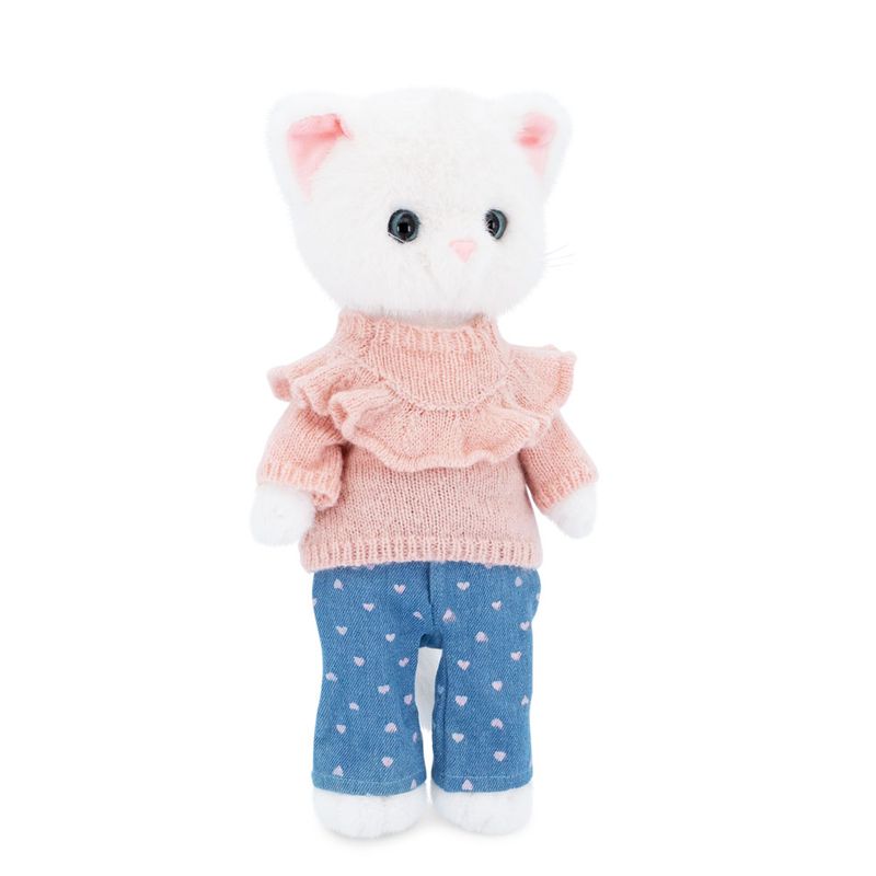 Lucky Kitty, Sophie: Denim Hearts 38 cm