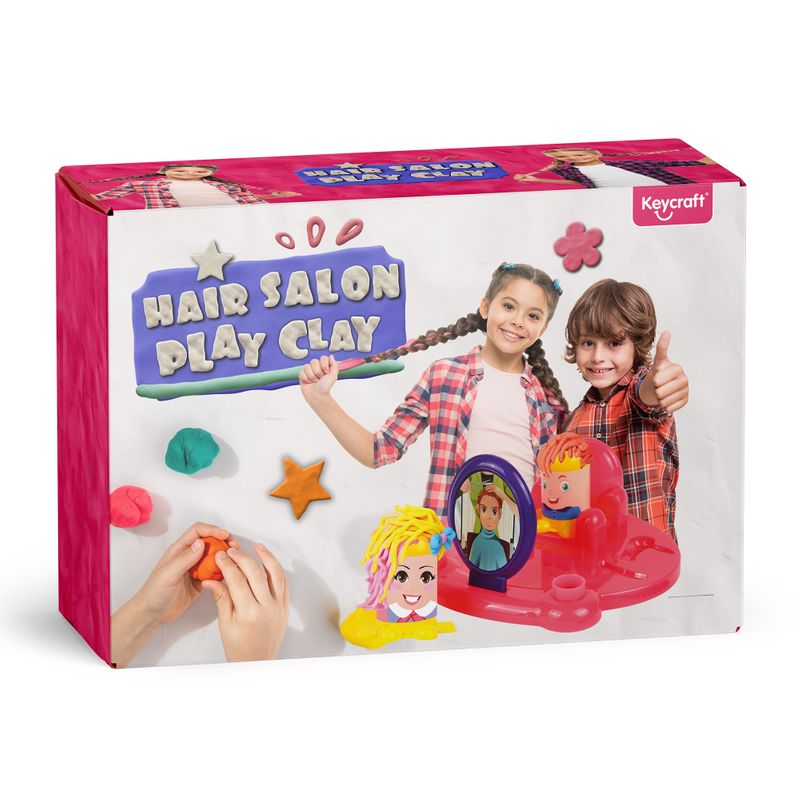 3D Hairdresser Play Clay