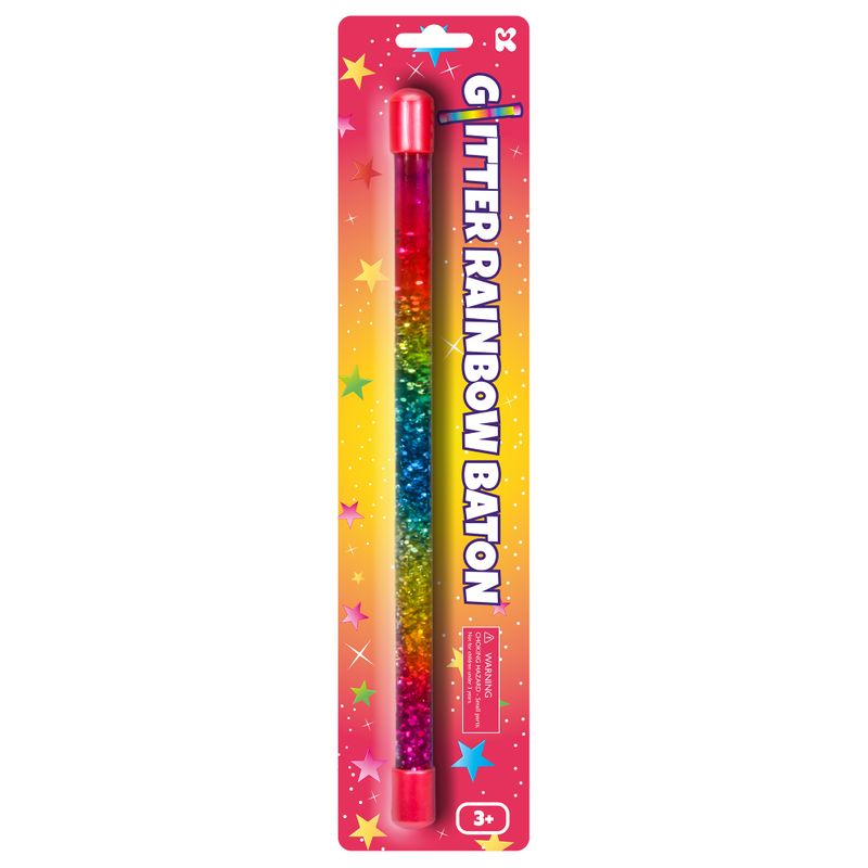 Glitter Rainbow Baton
