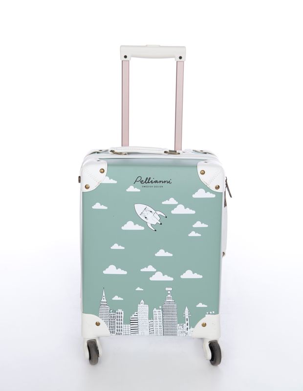 City Suitcase, aqua