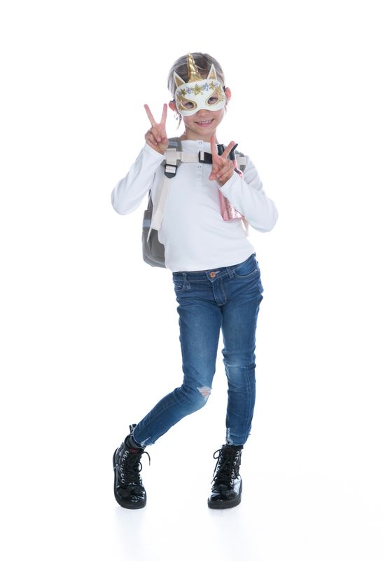 Face Mask Unicorn - Gold