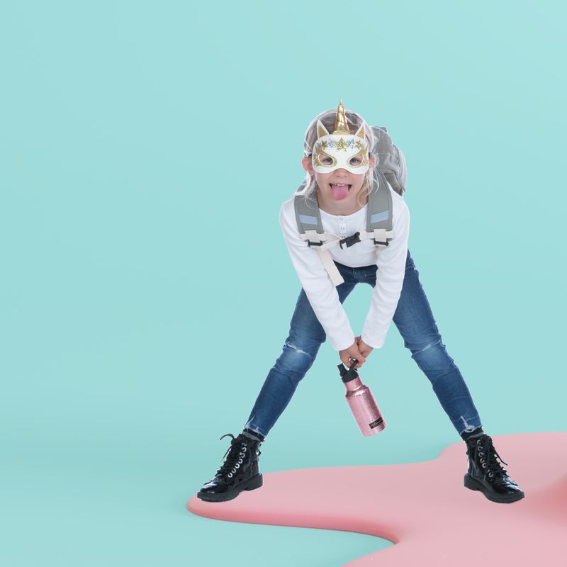 Face Mask Unicorn - Gold