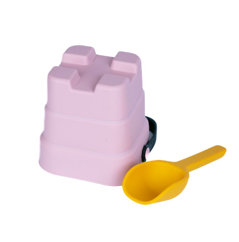 Silicone Collapsible Bucket Pinkish