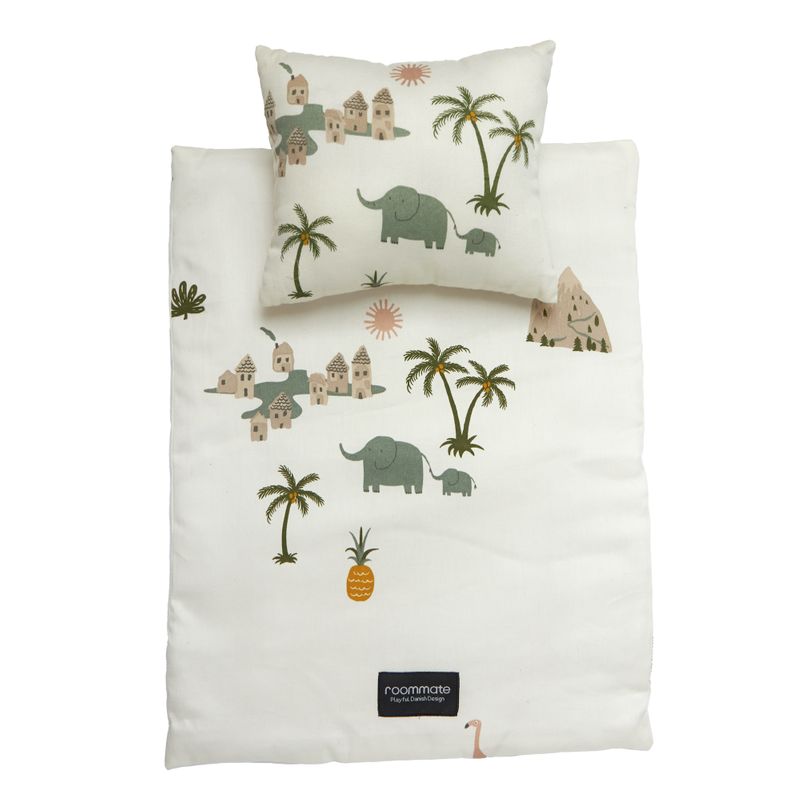 Doll bedding - Tropical 