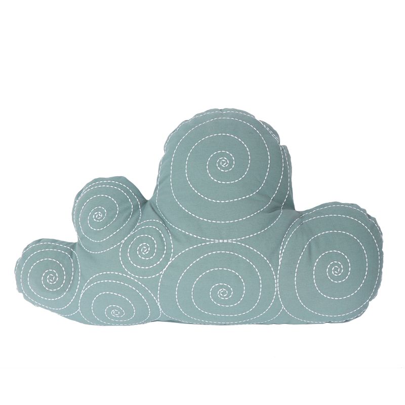 Cloud Cushion, Sea Green