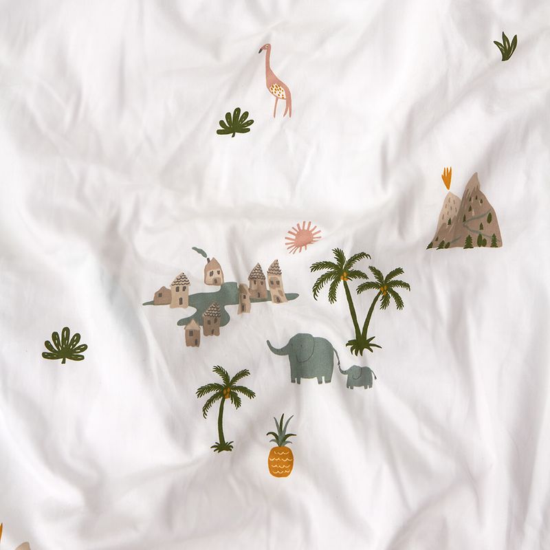 Baby Bedding - Gots - Tropical