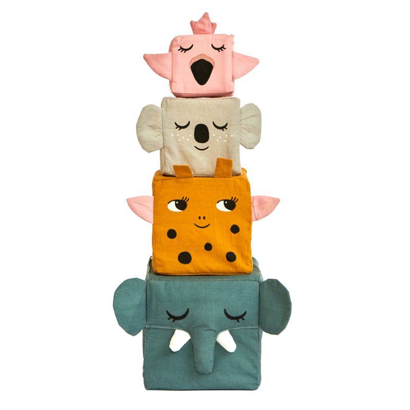 STACKING BLOCKS - JUNGLE LIFE