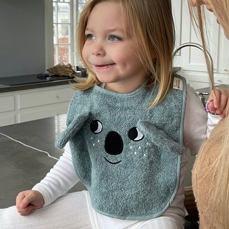 Bib - KOALA, Sea Grey