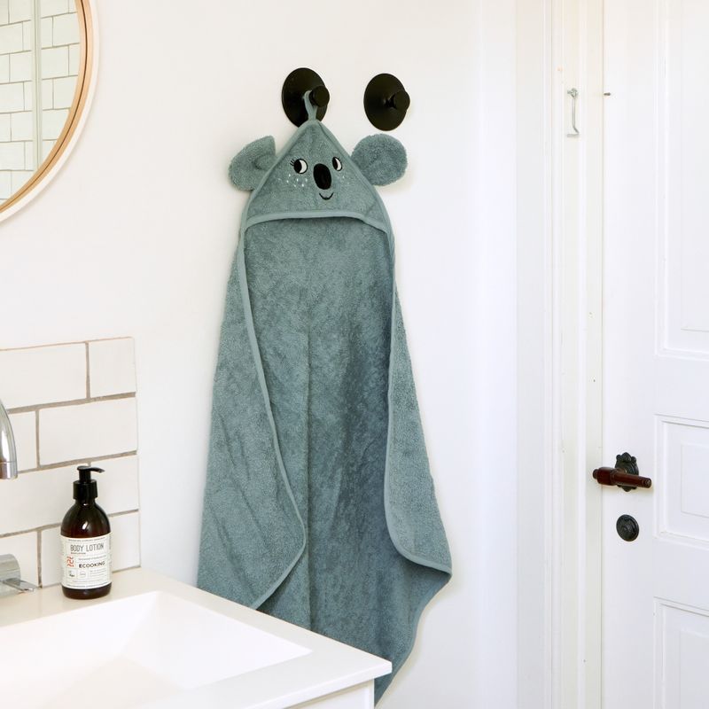 Hooded Towel - KOALA, Sea Grey