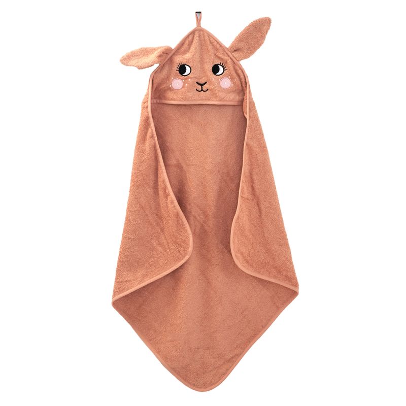 Hooded Towel - BUNNY, rose