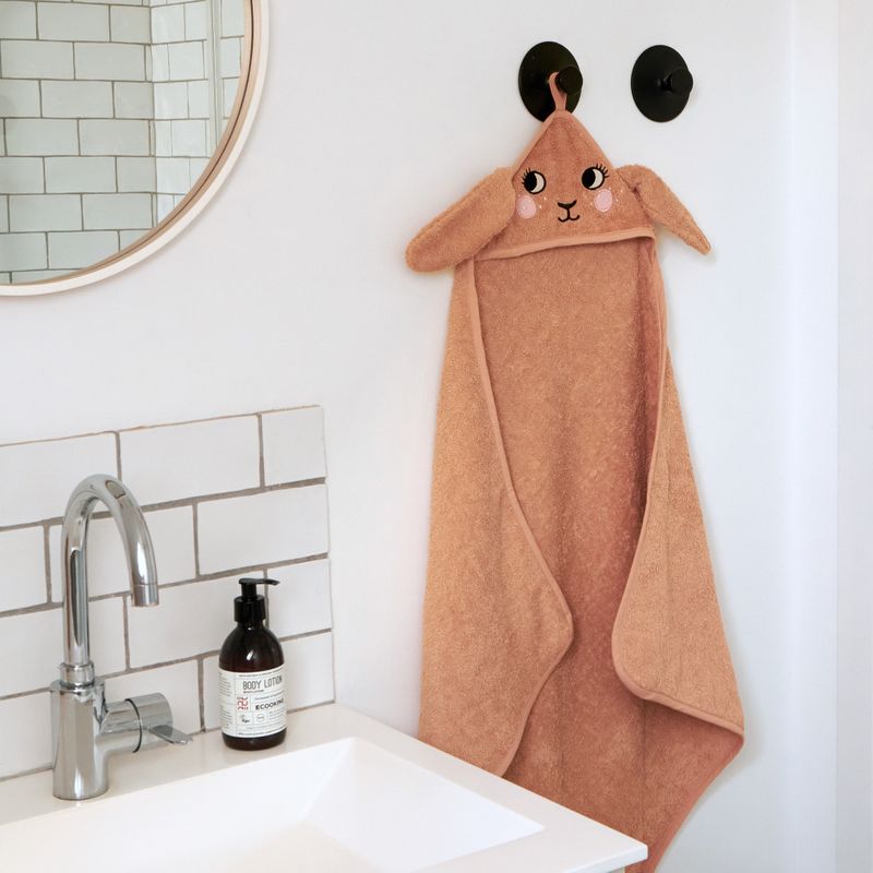 Hooded Towel - BUNNY, rose
