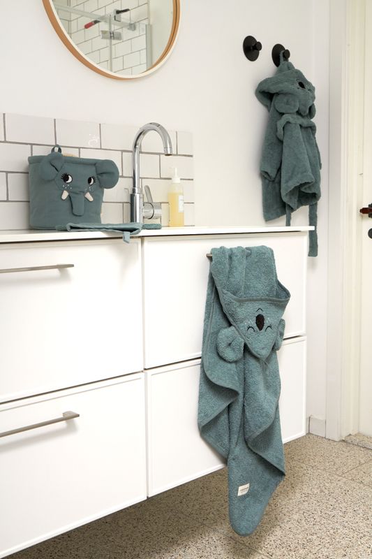 Bathrobe - KOALA, sea grey (3-4 years)