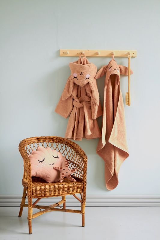 Bathrobe - BUNNY, rose (3-4 years)