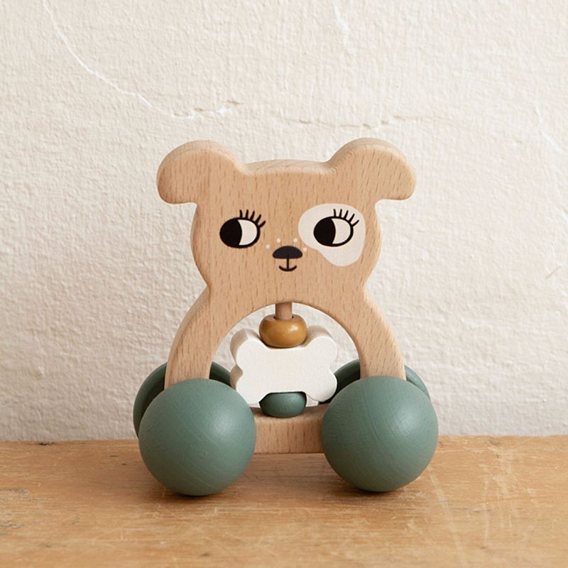 Rattle on Wheel - Dog