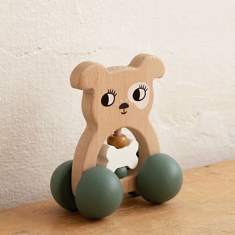 Rattle on Wheel - Dog